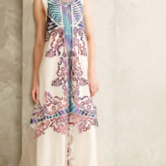 Anthropologie Glacia Gown 02 Bhldn Geisha Wedding - Picture 5 of 6